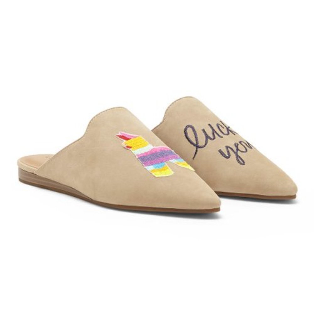 Lucky Brand  Mule  Slide Flat shoes Pinata Travertine 'Lucky You' Blyth …